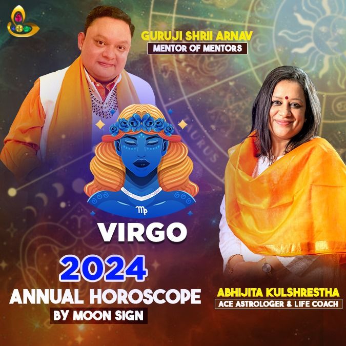Annual Horoscopes 2024 for Virgo Moon Sign Kanya Rashi 2024 Vedic